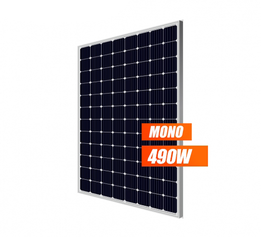 Panel 5BB Solar de Alta eficiencia 48v 490w